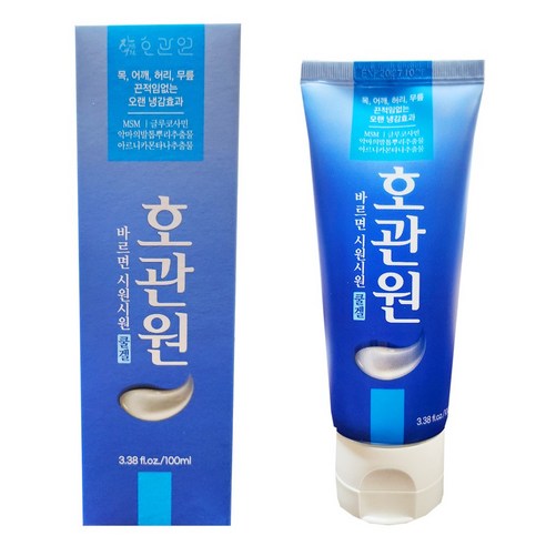 호관원 시원시원 쿨겔, 1개, 100ml