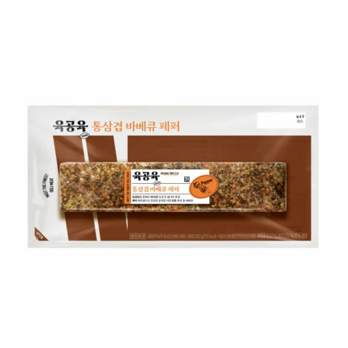 육공육 통삼겹 바베큐 페퍼 300g, 2개