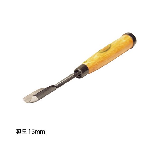페일 10mm 짧게 구브러진 환도 #8 조각도 8A-10 9 금화 조각도 환도 15mm 조각칼 조각끌, 1개