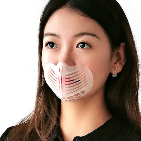 10p세트 말랑말랑 마스크가드 마스크프레임 마스크지지대 마스크홀더 마스크 마스크틀 마스크뼈대 면마스크 마스크, 흰색