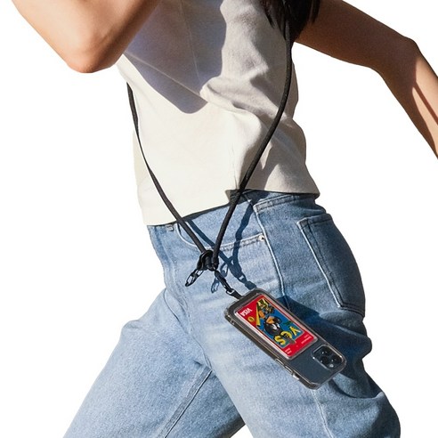 핸드폰을 안전하게 보호하고 편안하게 사용할 수 있는 도난방지 핸드폰 스트랩