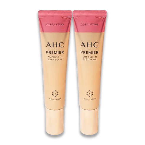 최신상 시즌 12 AHC 아이크림 시즌12 프리미어 앰플 인 아이크림 코어 리프팅 40ml, 2개