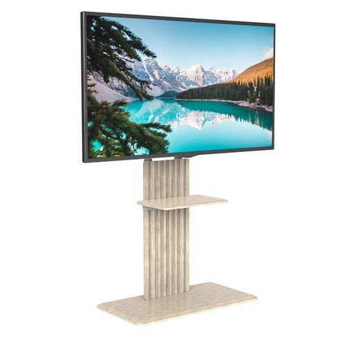 ETHU TV 스탠드 각도 조절 모니터 받침대 32~70인치 삼성 LG 호환가능, 1개