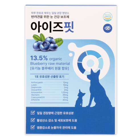 우리 강아지 눈 건강, 눈물 자국과 냄새까지 한 번에 잡는 방법 없을까? 바이오핏토니슬