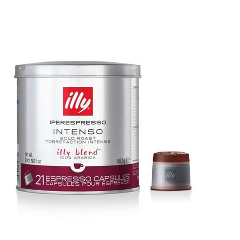 Illy 일리 인텐소 iperEspresso 캡슐커피 21개입 140g 일리캡슐 Best Top5