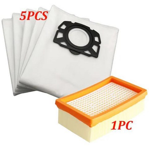 청소기부품 먼지 봉투 HEPA 필터 Karcher MV4 MV5 MV6 WD4 WD5 WD6 진공 청소기 교체 쓰레기 액세서리 예비 부품