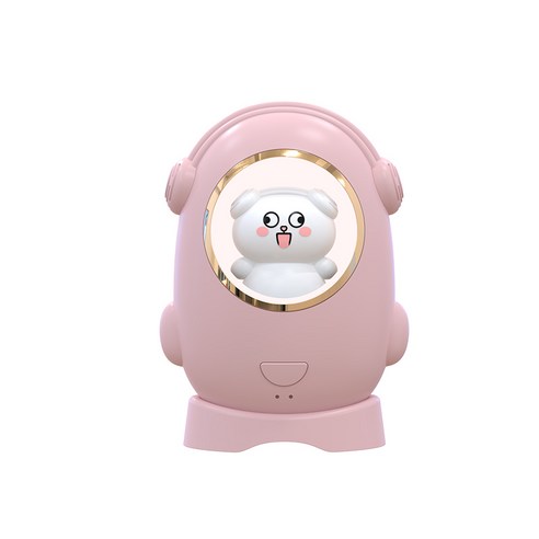 휴대용 USB 충전식 손난로 & 무드등, 핑크
