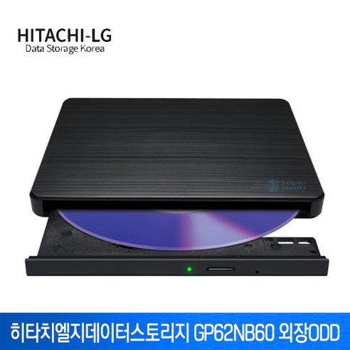 [히타치엘지데이터스토리지] H.L DATA STORAGE GP62NB60 외장ODD