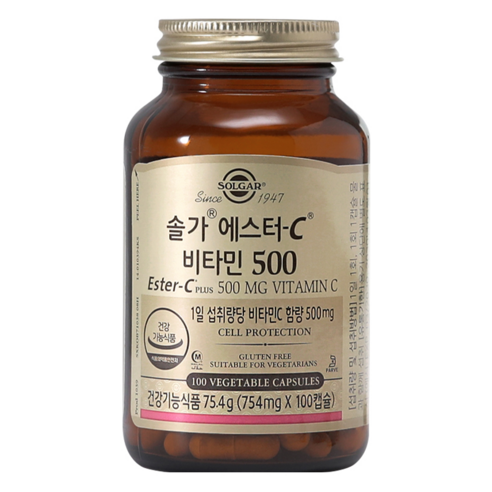 솔가 에스터C 비타민 500, 100정, 1개