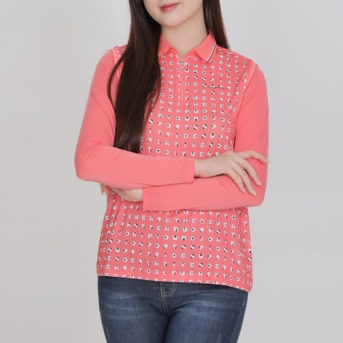 [김영주스포츠] 여성 통풍 메쉬 긴팔 등산 아웃도어 티셔츠_빅사이즈 루미 집업티