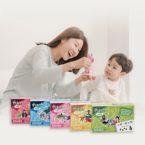 펀트 영어 글자블럭 시리즈 (+워크북), 블루