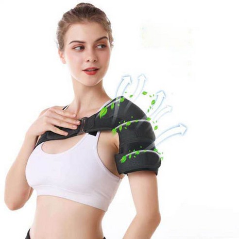 양쪽 어깨보호대 아대 찜찔팩 - 어깨 통증 해결 제품
