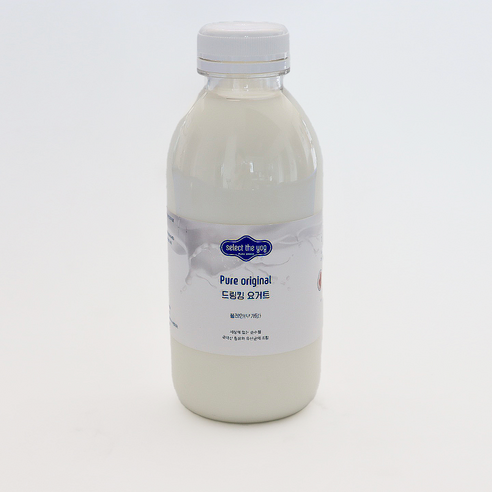 셀렉더요그 수제 드링킹요거트 500ml *2개SET(플레인/무가당), 2개