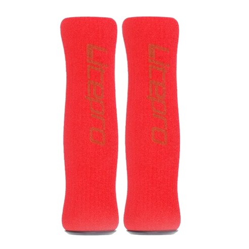 YSSHOP 자전거 접이식 자전거 용 자전거 핸들 바 그립 오버 그립 커버, 스폰지 레드, {"사이즈":"12.5cm"}, {"수건소재":"실리콘 스폰지"}