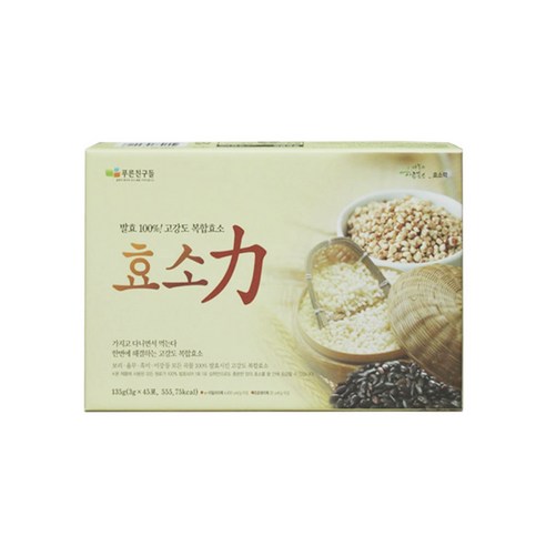 푸른친구들 하루콩력 30포+효소력 30포, 900g, 1개