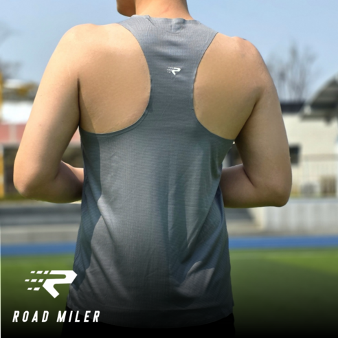 땀 걱정 없이 운동에만 집중, 로드마일러 마라톤 러닝 싱글렛
