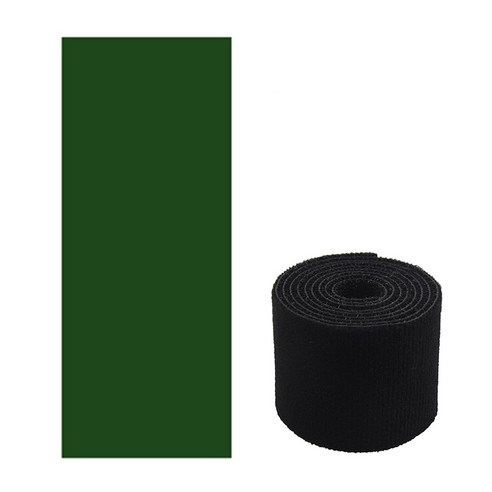 1M 테이프 케이블 타이 훅 스트랩 폭 : 50mm & 비닐 칠판 벽 스티커 이동식 칠판 / 그린 보드 / 화이트 보드 화이트 보드 스티커 용지 선물 녹색, 하나, 블랙 & 그린