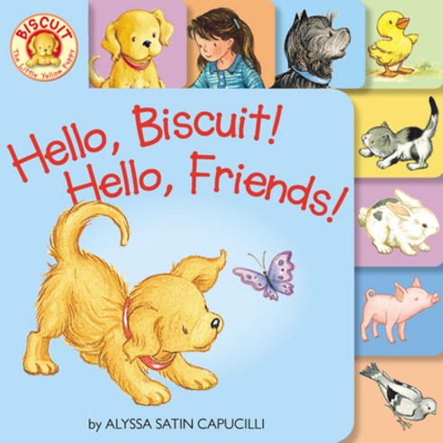 Hello Biscuit! Hello Friends! Tabbed Board Book Board Books, HarperFestival, English, 9780063067011
