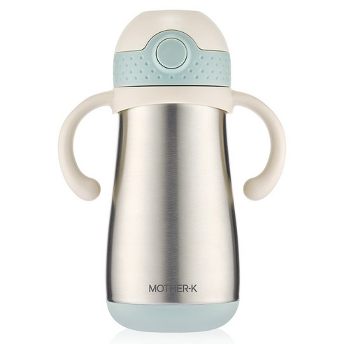 마더케이 허그 보온 빨대컵, 민트, 1개, 350ml
