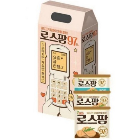 롯데햄 로스팜 요즘잘진햄 명절 햄선물세트, 1세트