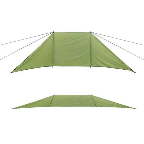 사이드월 바람막이 캠핑 방풍가림막 윈드브레이크, 베이지 300x140cm