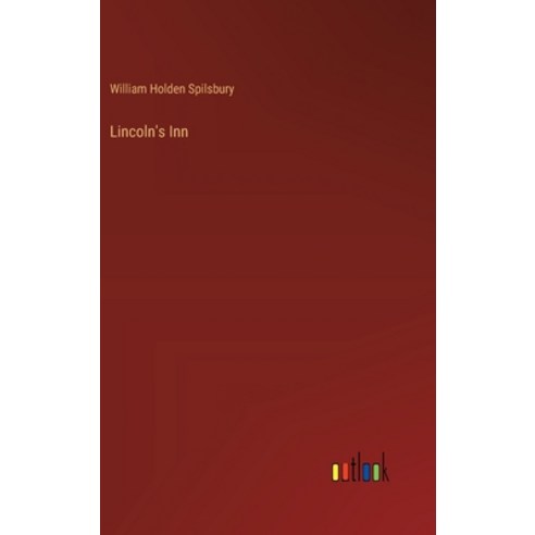 (영문도서) Lincoln''s Inn Hardcover, Outlook Verlag, English, 9783368179274