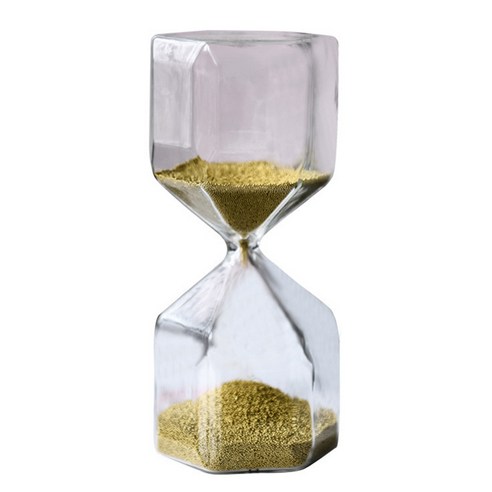 Retemporel 크리 에이 티브 모래 시계 데스크탑 홈 장식 장식품 현대 북유럽 스타일 거실, 금