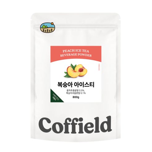 커피필드 Peach Iced Tea Powder 800g, 1개, 1개 복숭아파우더 커피필드 Peach Iced Tea Powder 800g, 1개, 1개 복숭아파우더
