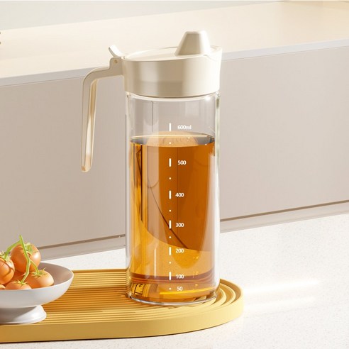 돌아라 원터치 자동개폐 오일병 참기름병, 2개, 600ml