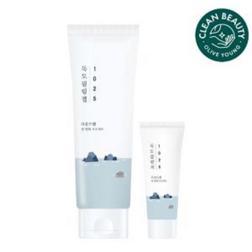 라운드랩 1025 독도 필링젤 120ml 클렌저 20ml, 1개