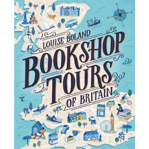 (영문도서) Bookshop Tours of Britain Paperback, Fairlight Books, English, 9781912054473