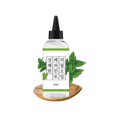 더허브샵 에센셜 디퓨저 리필오일, 1개, 51ml, 상쾌한 페퍼민트