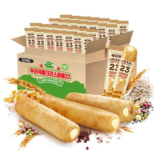 우리곡물23 크리스피롤, 660g, 2박스