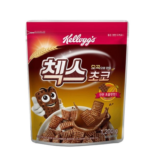 켈로그 첵스초코 대용량 1 200g, 1.2kg, 1개