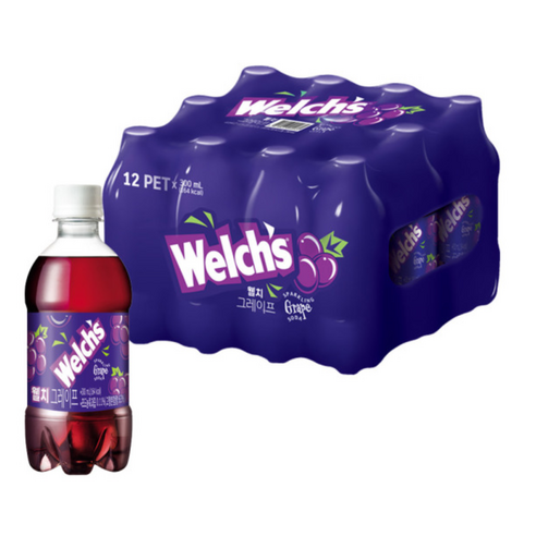 웰치스 포도, 300ml, 48개