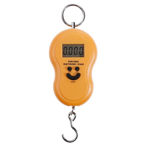 BD-04便携式电子秤50KG, 노란색