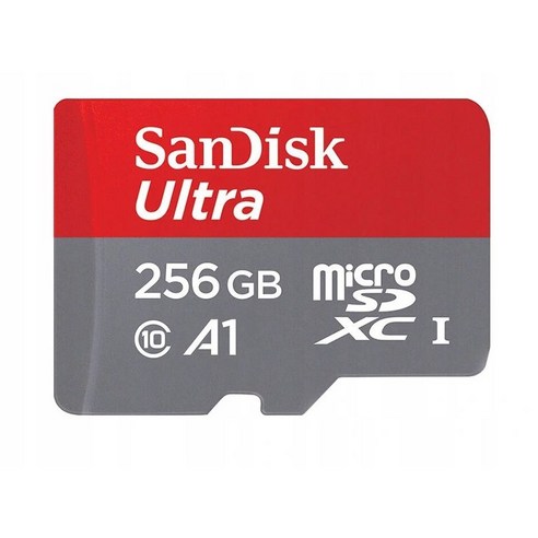 샌디스크 울트라 마이크로 SD 메모리카드 SDSQUA4, 256GB