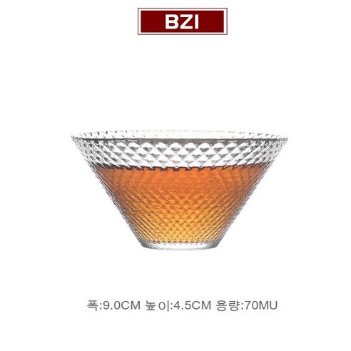 스노우드림 소주잔 내열유리찻잔 일본소주잔 청주잔 백주잔, BZ1-캐릭터컵1개담는다.