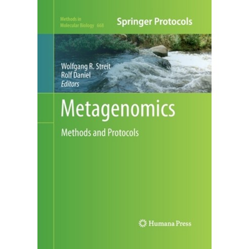 (영문도서) Metagenomics: Methods and Protocols Paperback, Humana, English, 9781493961238