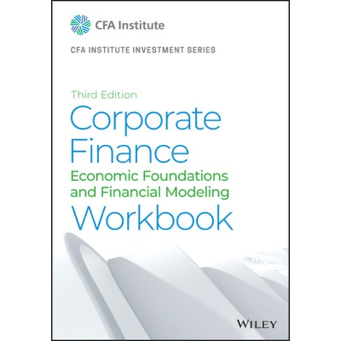 (영문도서) Corporate Finance: A Practical Approach Workbook Paperback, Wiley, English, 9781119743811