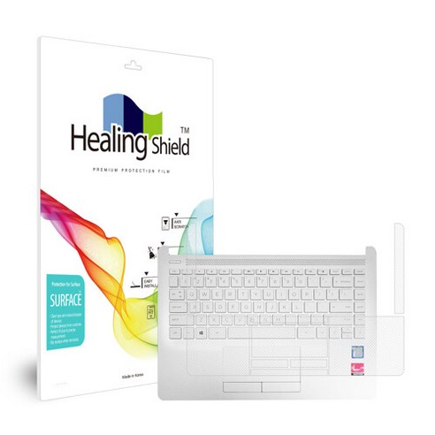 HP 14s-dk0113au 무광 외부보호필름 팜레스트 터치패드2매