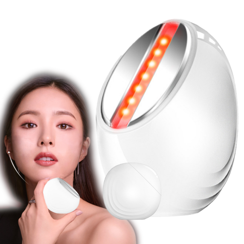 ERANSTAR 괄사 EMS 고주파 갈바닉 얼굴 마사지기 – IM-67026, 홈케어용 듀얼소닉맥시멈