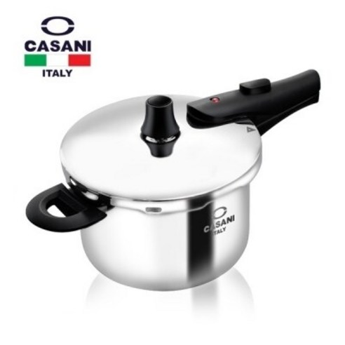 까사니 인덕션 스텐 압력솥 3.5리터 6인용 /압력밥솥 찜솥 냄비