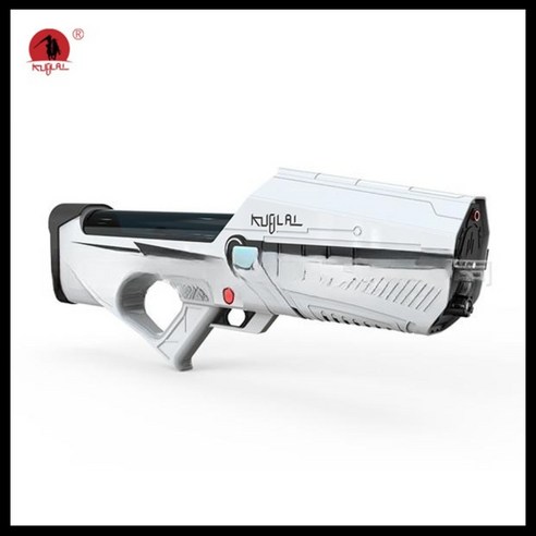 모나홈 전동물총 SSS급 자동 연사 대형 오토 전동워터건 워터밤물총, M416전동핑크S 14 KUBLAI 2023 완전 자동 2세대 전동 물총, 하얀색