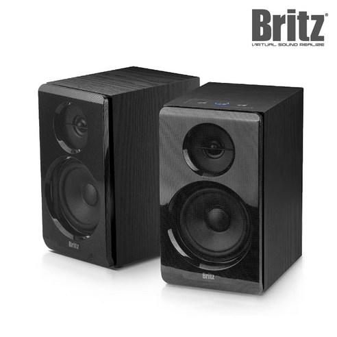 [Britz]브리츠 BR-1300BT 2채널 블루투스 5.0 북쉘프 스피커