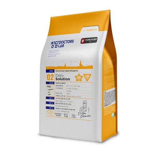 청담닥터스랩 강아지사료, 2.피부알러지사료, 5kg, 1개