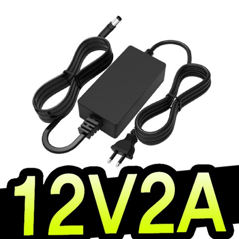 명호전자 12V 아답터 0.5A 1A 1.5A 2A 3A 3.5A 4A 5A 6A 8A 10A 12A 15A 500mA dc 어댑터, 10. 12V2A전원선일체형