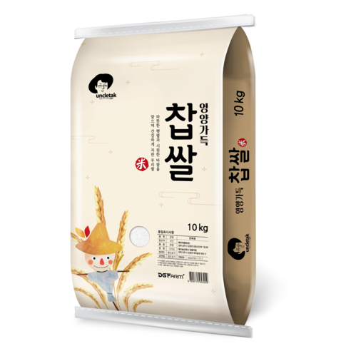 엉클탁 국산 찹쌀, 10kg, 1개