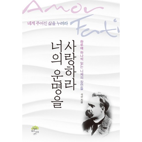 너의 운명을 사랑하라:네게 주어진 삶을 누려라 | 하루에 하나씩 읽는 니체의 잠언들, 깊은나무, 석산