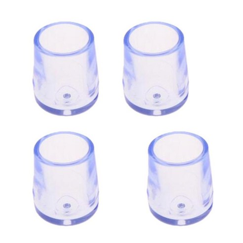 4x 고무 가구 테이블 의자 다리 바닥 피트 캡 커버 프로텍터 12.7-24mm, 12.7mm (0.5 in) 직경, {"수건소재":"플라스틱 플라스틱"}